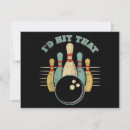 Search for ten pin bowling invitations Vintage