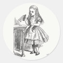 Search for alice in wonderland illustrations stickers John tenniel