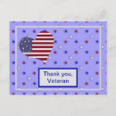 Search for thank a veteran postcards Red white blue