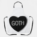 Search for goth aprons Valentine
