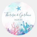 Search for starfish stickers Coral reef