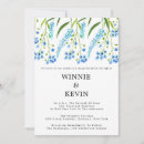 Search for forget me not wedding invitations Watercolor