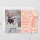 Search for two groovy birthday invitations 2nd
