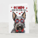 Search for scottish terrier valentines day cards Scottie