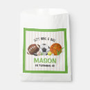 Search for baseball favor bags boy