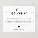 Search for welcome party enclosure cards Simple