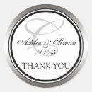 Search for silver and black labels Monogrammed