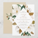 Search for magnolia wedding invitations Modern