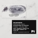 Search for private investigator business cards Inquiry agent