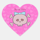 Search for pink skull stickers Cute