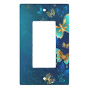 Search for butterfly light switch covers Blue