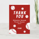 Search for baseball coach thank you cards Sport