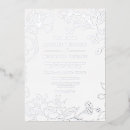 Search for silver wedding invitations Foil