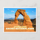 Search for arches national park postcards Utah vacation