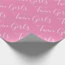 Search for twins wrapping paper Baby shower