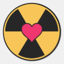 Search for radiation stickers Heart