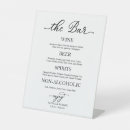 Search for alcohol wedding signs Black and white