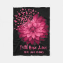 Search for breast cancer blankets Warrior
