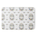 Search for owl bath mats Watercolor