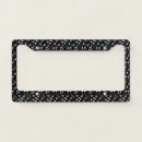 Search for music license plate frames Musical notes