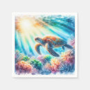 Search for sea turtle napkins Beach