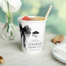 Search for graduation paper cups Elegant