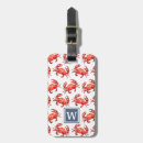 Search for crab luggage tags Nautical