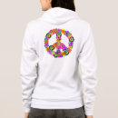 Search for peace sign hoodies Yellow