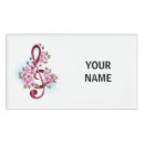 Search for music name tags Treble clef
