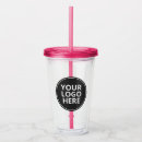 Search for straw cup tumblers Double wall clear plastic