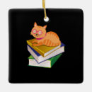Search for book lover ornaments Cats