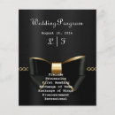 Search for funny wedding programs Elegant