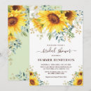 Search for sunflower bridal invitations Greenery