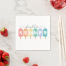 Search for hello summer napkins Vacation