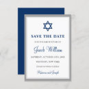 Search for bar mitzvah save the dates Navy blue