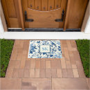 Search for chinoiserie doormats Blue