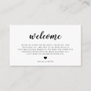 Search for welcome bag note weddings Script
