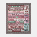 Search for nonna blankets Granddaughter love