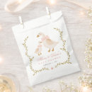 Search for baby shower favor bags Pink bow