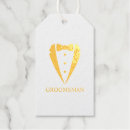 Search for gold foil gift tags Thank you