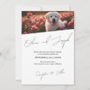 Search for dog wedding invitations Black