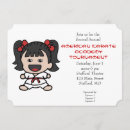 Search for martial arts invitations Black