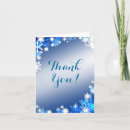 Search for frozen thank you cards Blue