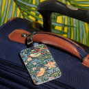Search for william morris luggage tags Strawberry thief