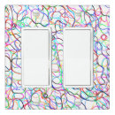 Search for colorful light switch covers Geometric