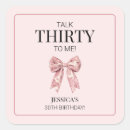 Search for adult birthday stickers Pink
