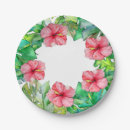 Search for luau paper plates Colorful