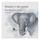 Search for elephant quotes posters Watercolor