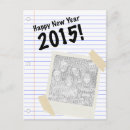 Search for vintage happy new year postcards New year's eve