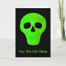 Search for funny alien birthday cards Green